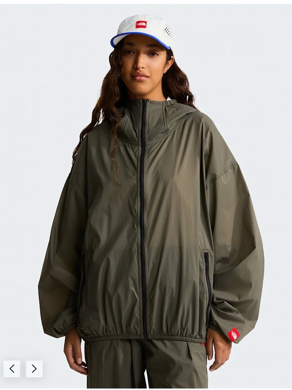 The North Face olive utility